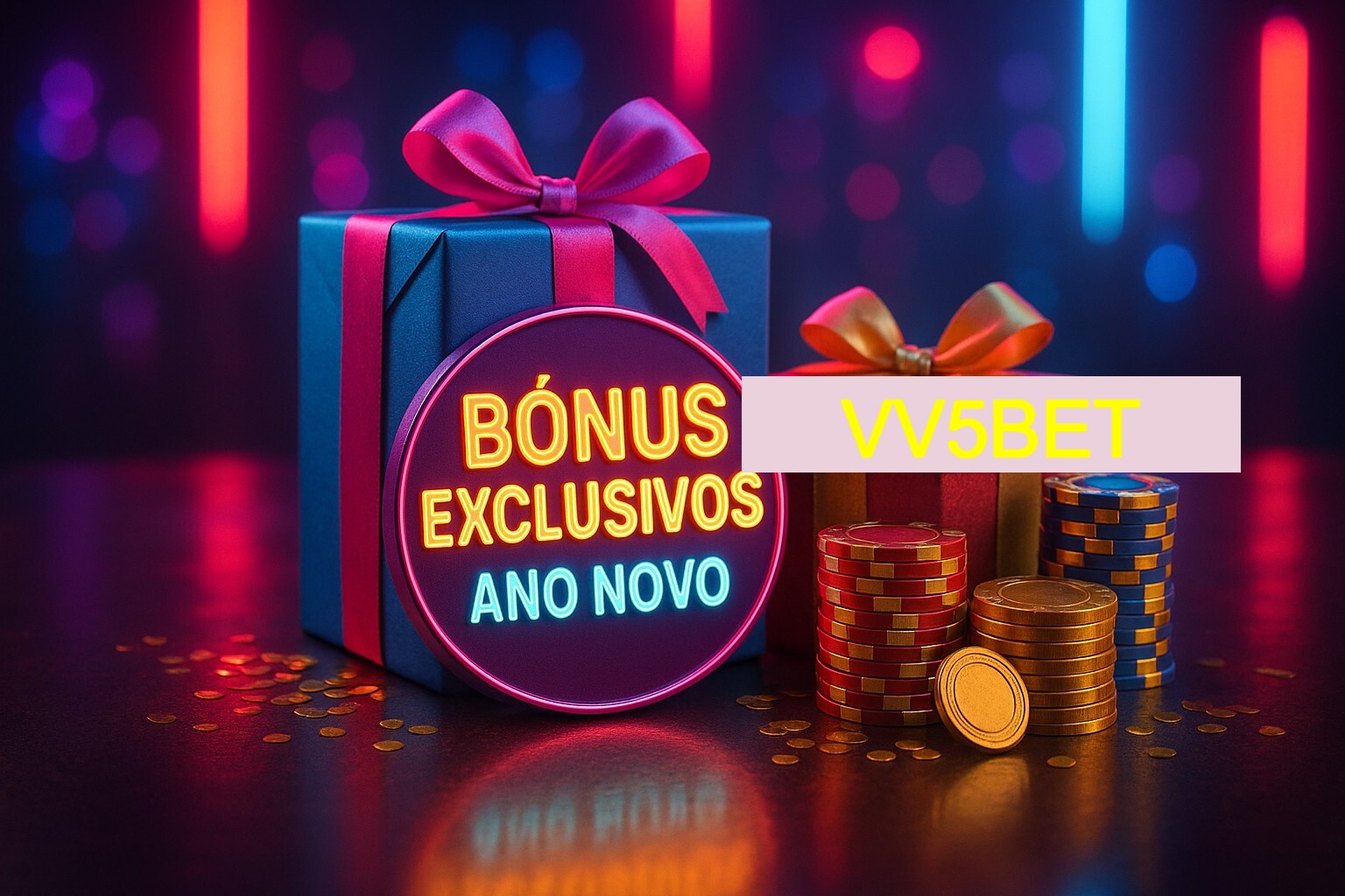 Promoções de Ano Novo no VV5BET